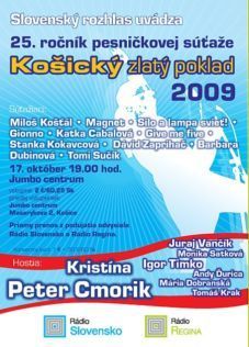 Plagát Košický zlatý poklad 2009